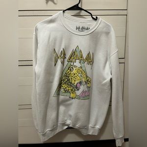 Def Leopard Crewneck